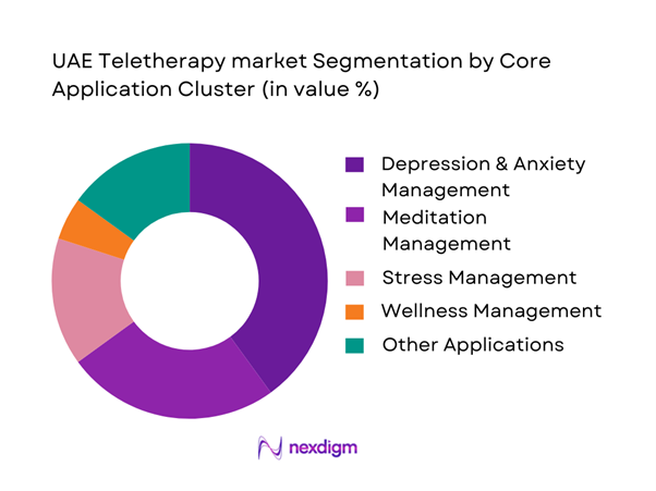 UAE Teletherapy Market Segmentation by Core Application