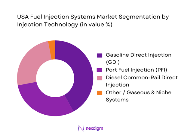 USA Fuel Injection Systems Market Segmentation by Injection Technology