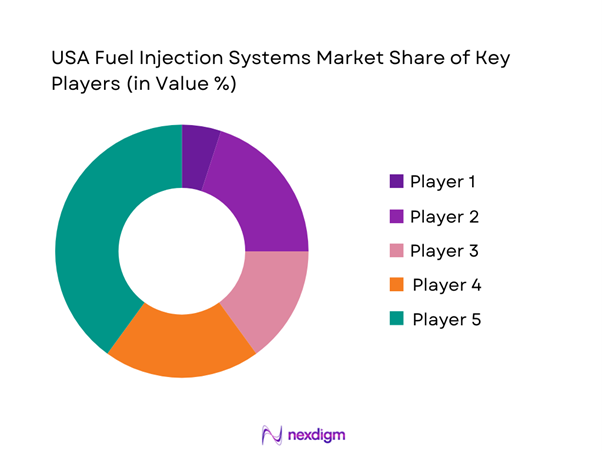 USA Fuel Injection Systems Market Share of Key Players