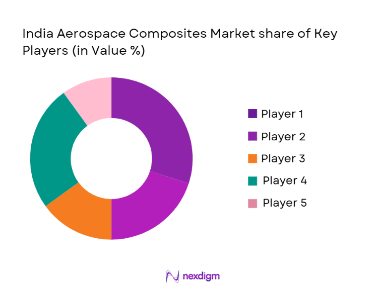 India Aerospace Composites Market Share