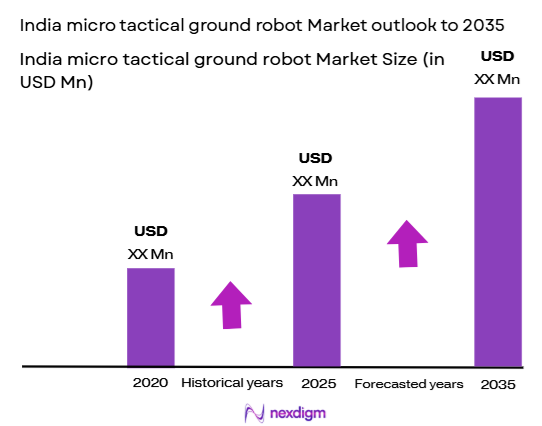 India Micro Tactical Ground Robot Market size