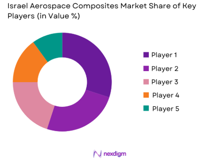 Israel aerospace composites market share of key players