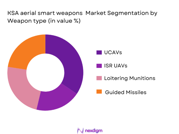 KSA Aeriel smart weapons market Segmentation by weapon type