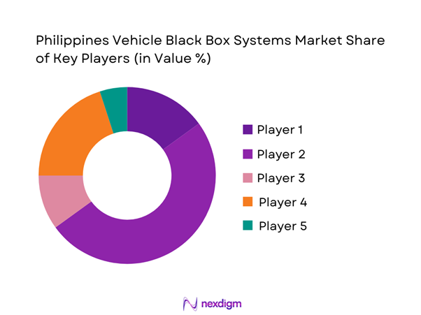 Philippines Vehicle Black Box Systems Market Share of Key Players
