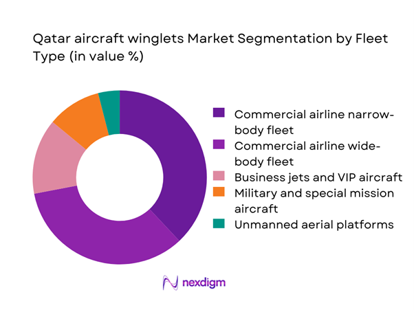 Qatar aircraft winglets Market Segmentation by Fleet Type