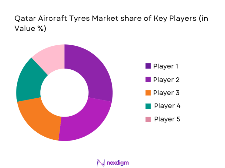 Qatar Aircraft Tyres Market Share