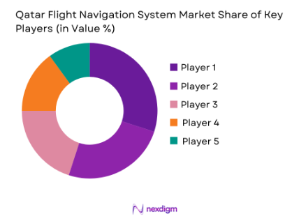 Qatar Flight Navigation System Market share of key players