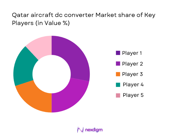 Qatar Aircraft DC Converter Market Share