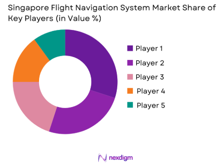 Singapore Flight Navigation System Market share of key players