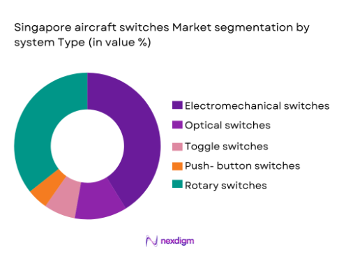 Singapore aircraft market segmentation by system type