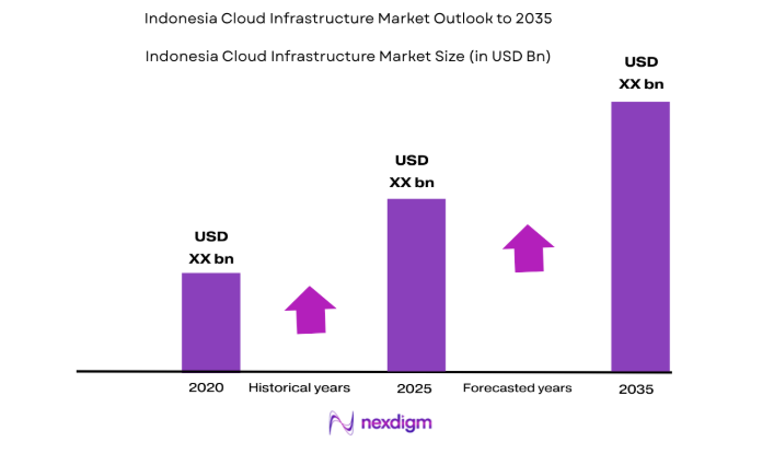 Indonesia Cloud Infrastructure Market size