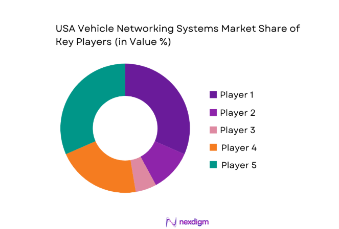 USA Vehicle Networking Systems Market share