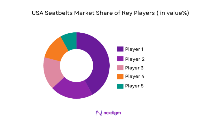 USA Seatbelts Market share