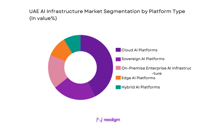 UAE AI Infrastructure Market segment by platform