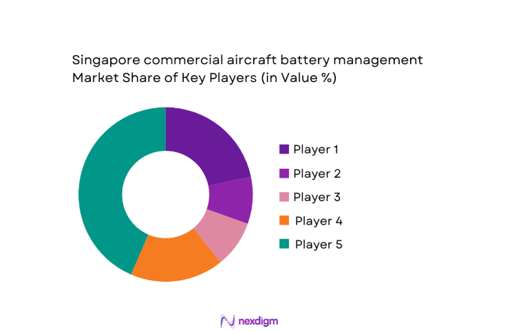 Singapore commercial aircraft battery management Market share