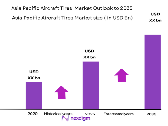 Asia Pacific Aircraft Tires Market size