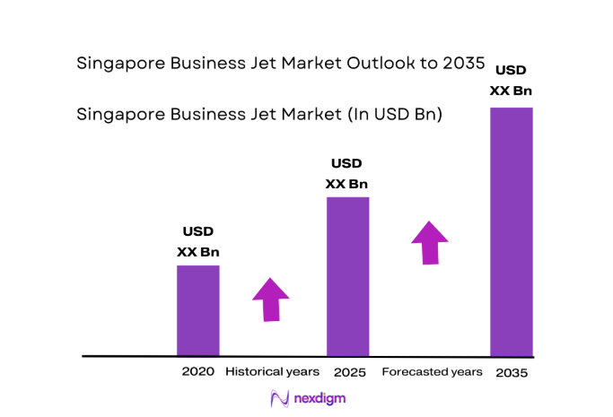 Singapore business jet Market size