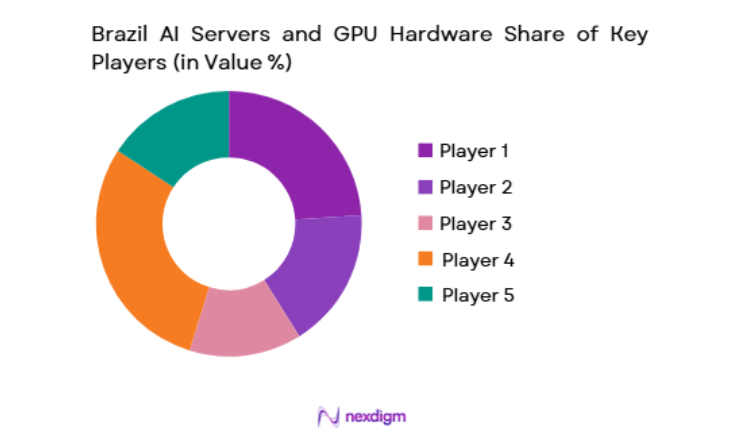 Brazil AI Servers and GPU Hardware Market key players