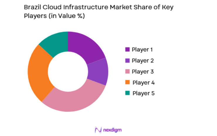 Brazil Cloud Infrastructure Market key players