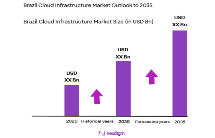 Brazil Cloud Infrastructure Market size