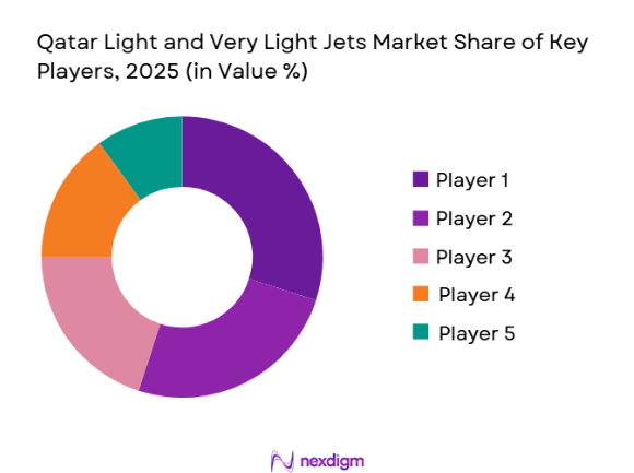 Qatar Light and Very Light Jets market share