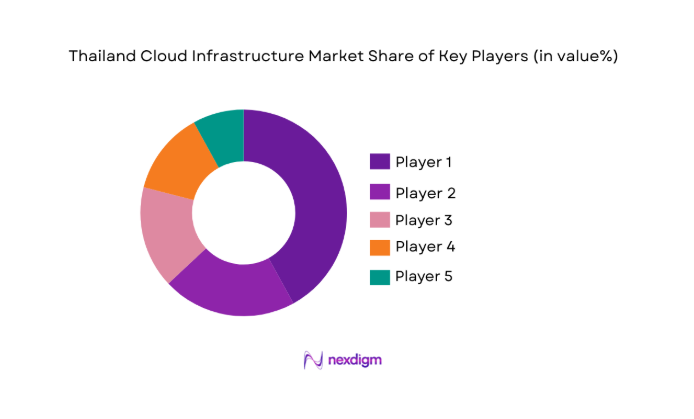 Thailand Cloud Infrastructure Market share