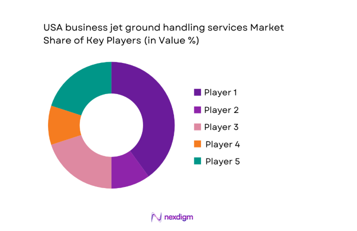 USA business jet ground handling services Market share