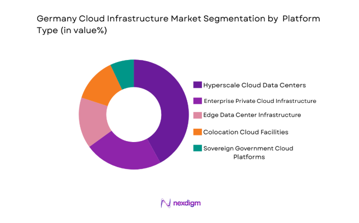 Germany Cloud Infrastructure Market segment by platform