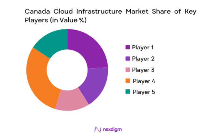 Canada Cloud Infrastructure Market key players