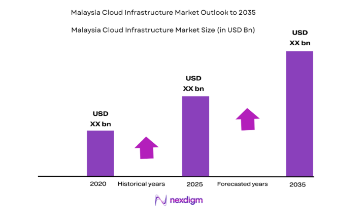 Malaysia Cloud Infrastructure Market size
