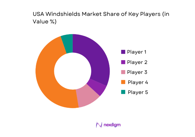 USA Windshields Market share