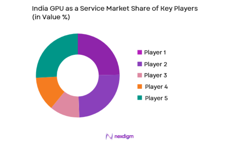 India GPU as a Service Market key players