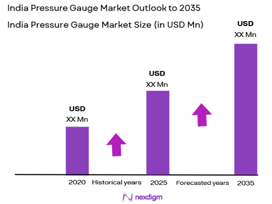 India Pressure Gauge Market size
