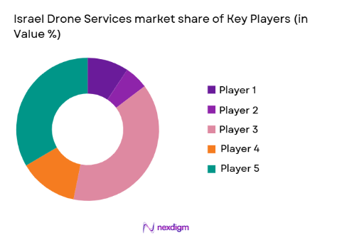 Israel Drone Services Market share of key players