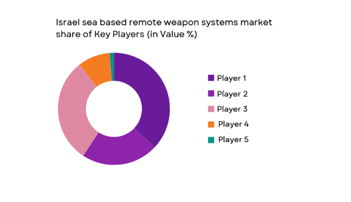 Israel Sea Based Remote Weapon Systems Market key players