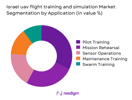 Israel uav flight training and simulation Market segmentation by application