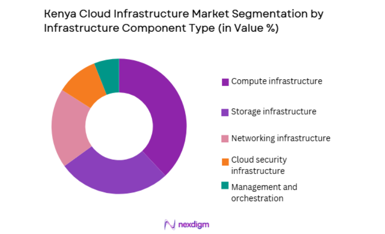 Kenya Cloud Infrastructure Market by infrastructure type