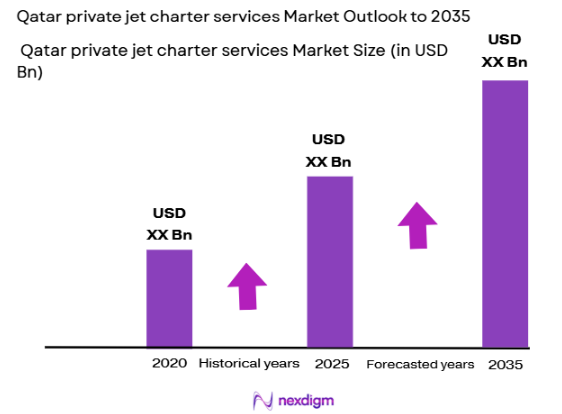 Qatar private jet charter services Market size