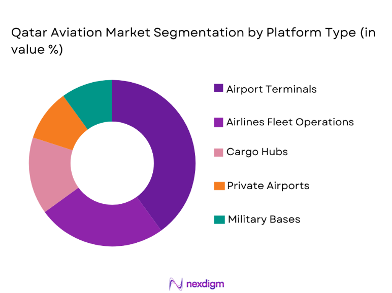 Qatar Aviation Market segmentation by platform type