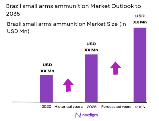 brazil small arms ammunition Market size