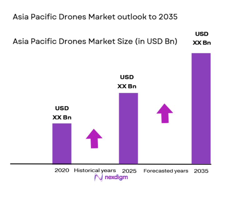 Asia Pacific Drones Market size