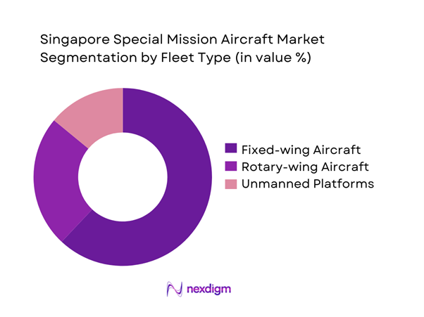 Singapore special mission aircraft Market Segmentation by Fleet Type