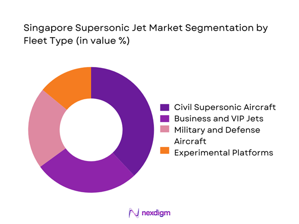 Singapore supersonic jet Market Segmentation by Fleet Type