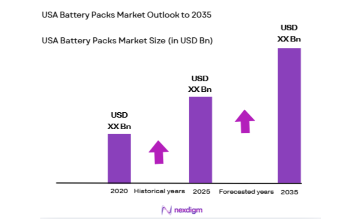 USA Battery Packs Market size