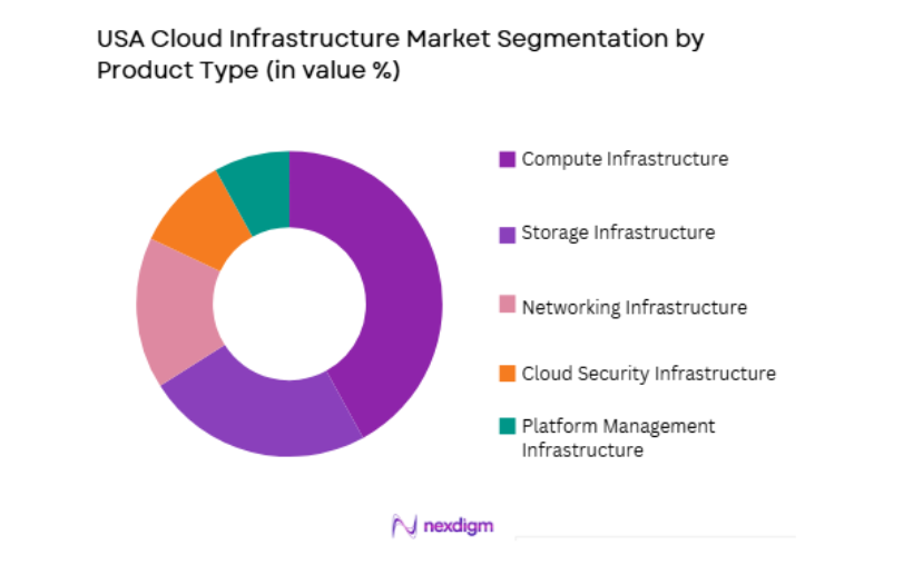 USA Cloud Infrastructure Market by product type
