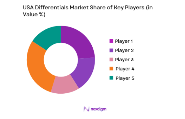 USA Differentials Market key players