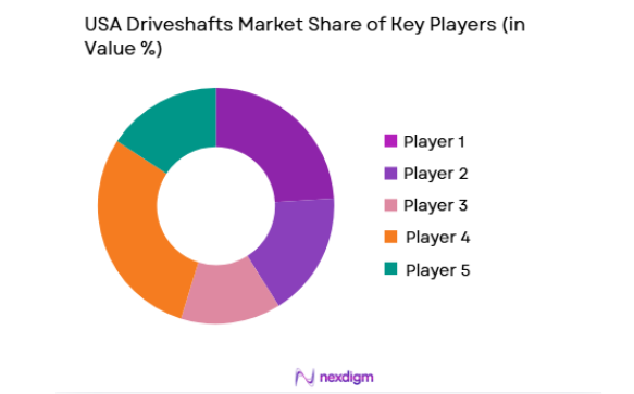 USA Driveshafts Market key players