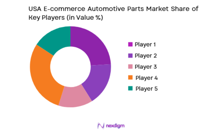 USA E-commerce Automotive Parts Market key players