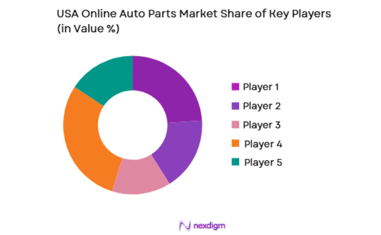 USA Online Auto Parts Market key players