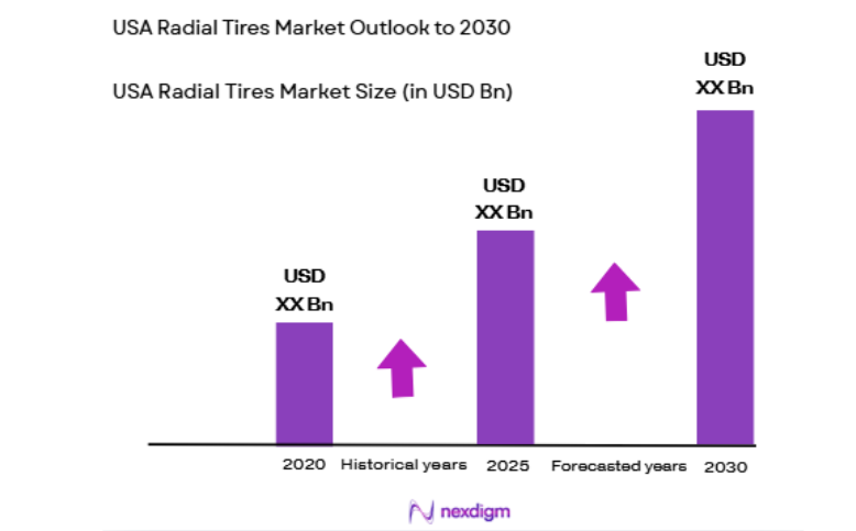 USA Radial Tires Market size